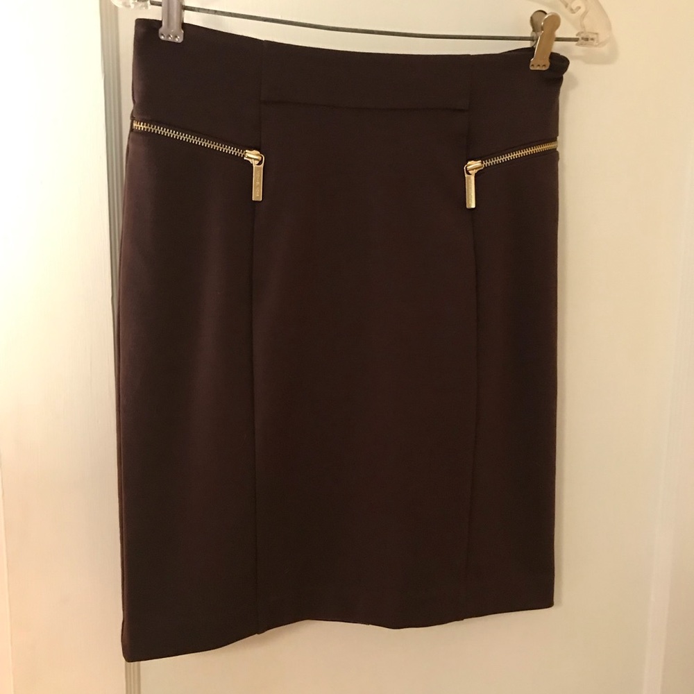 Micheal Kors  Brown Skirt size 2